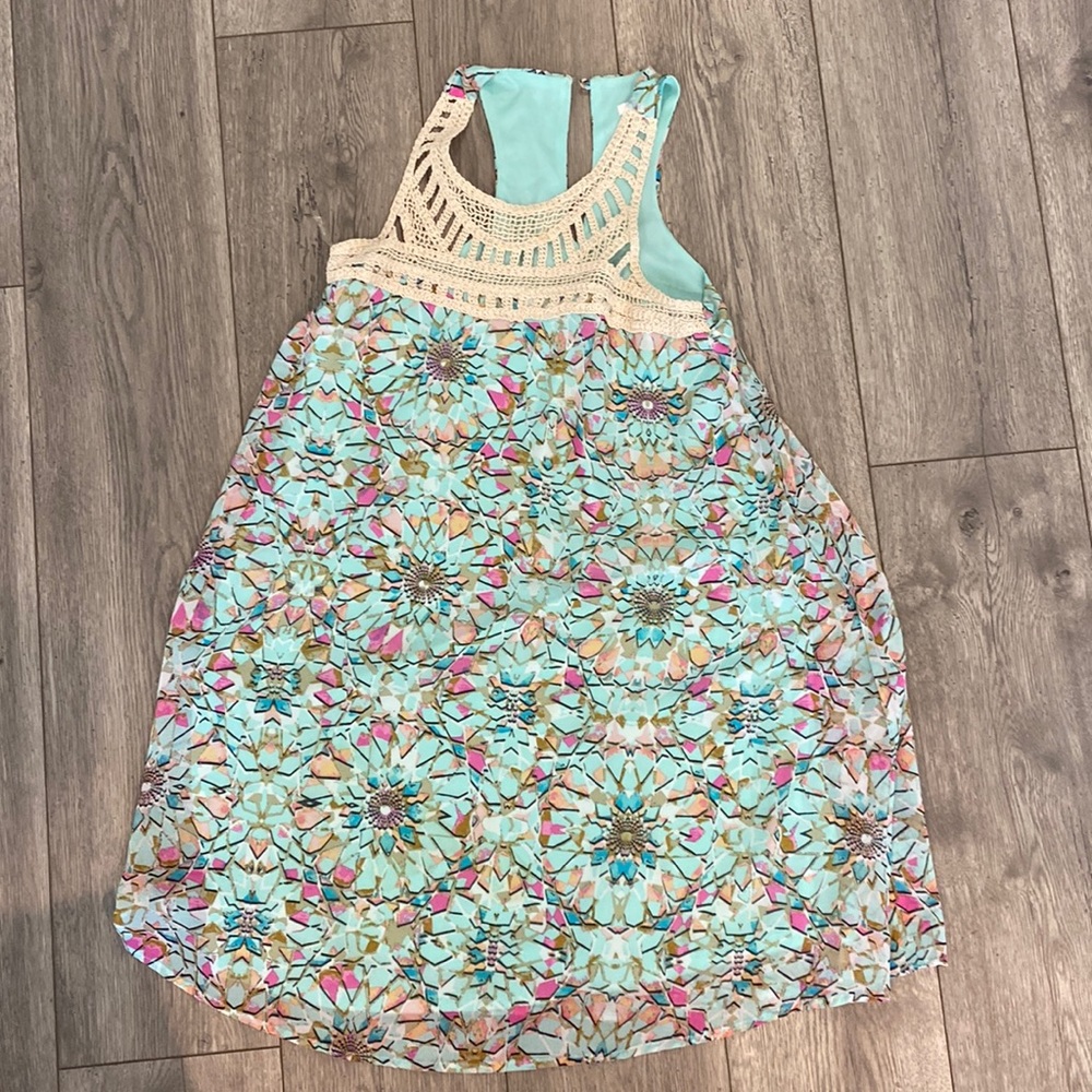 Patterned dress size small